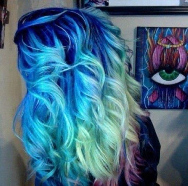 colored ombré 
