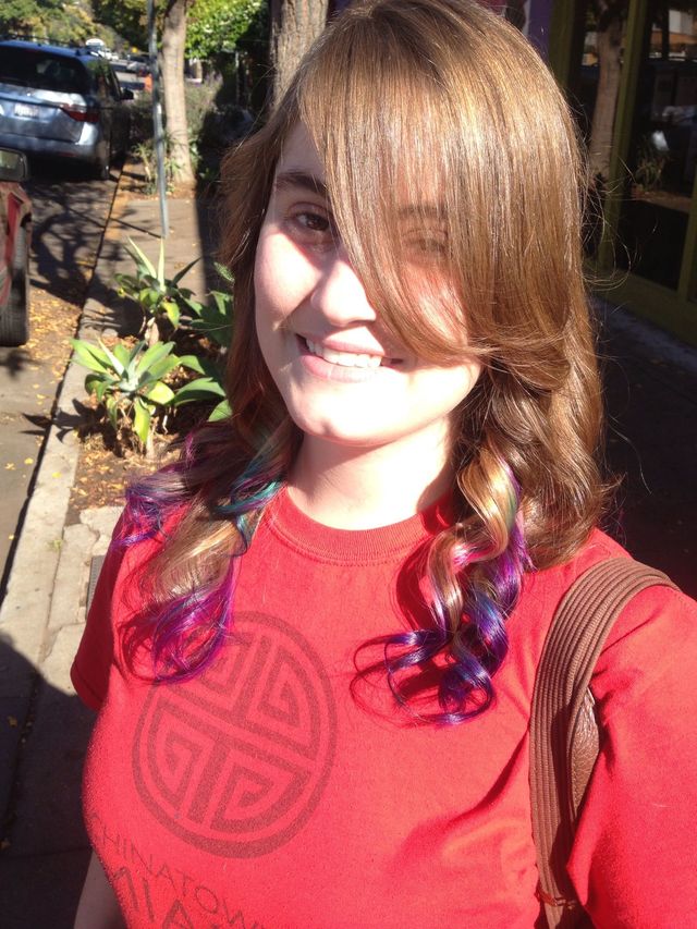colored ombré 