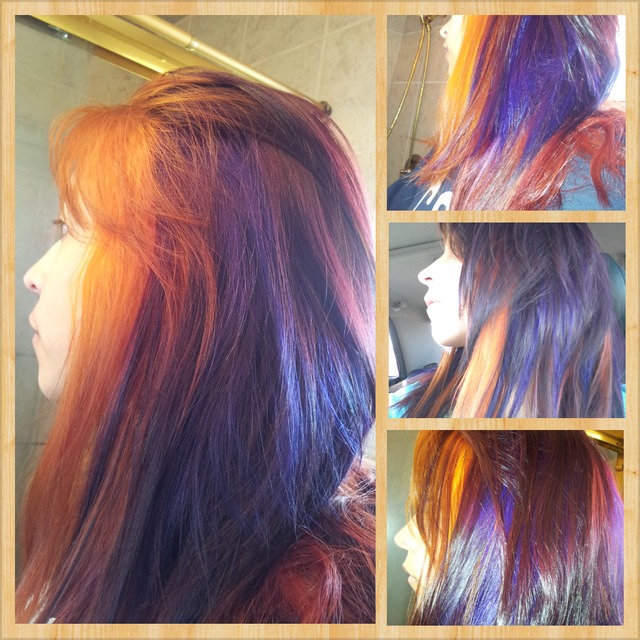 colorful hair