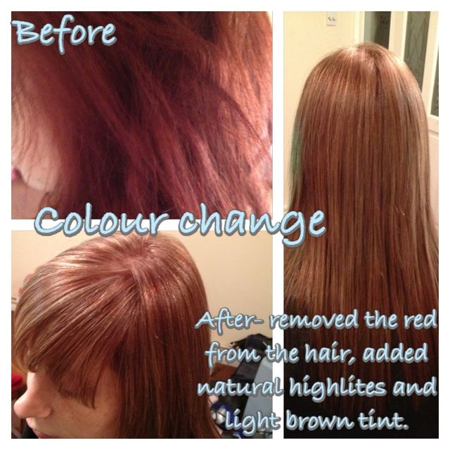 colour change