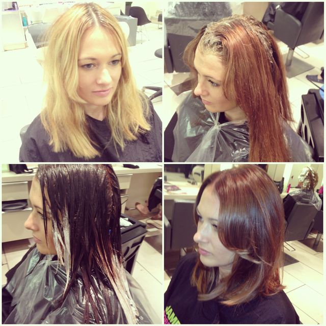 colour change