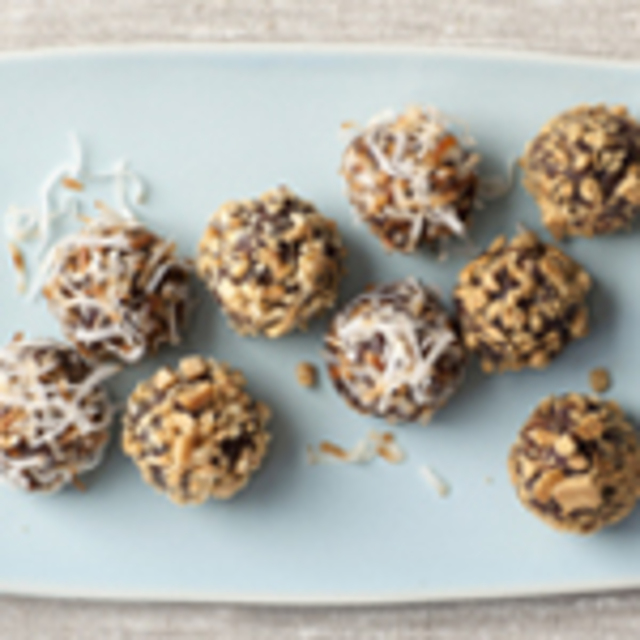 No Bake Chew Truffle Cookies
