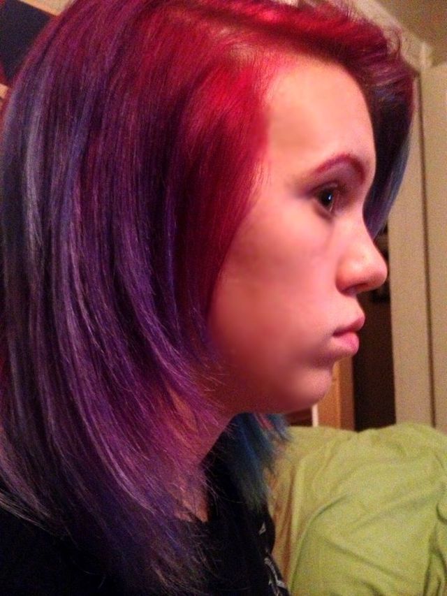 cool toned ombré 