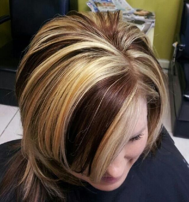 copper &amp; blonde lights
