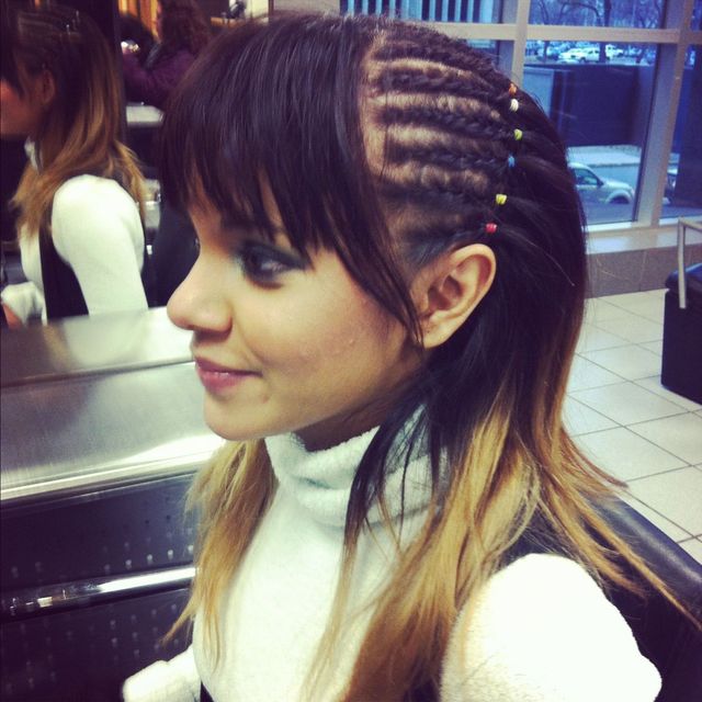 corn row front view 