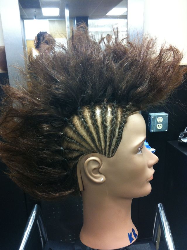 corn row mow hawk 