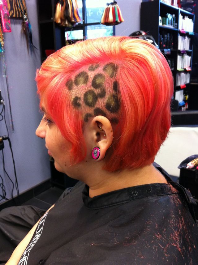 cotton candy leopard