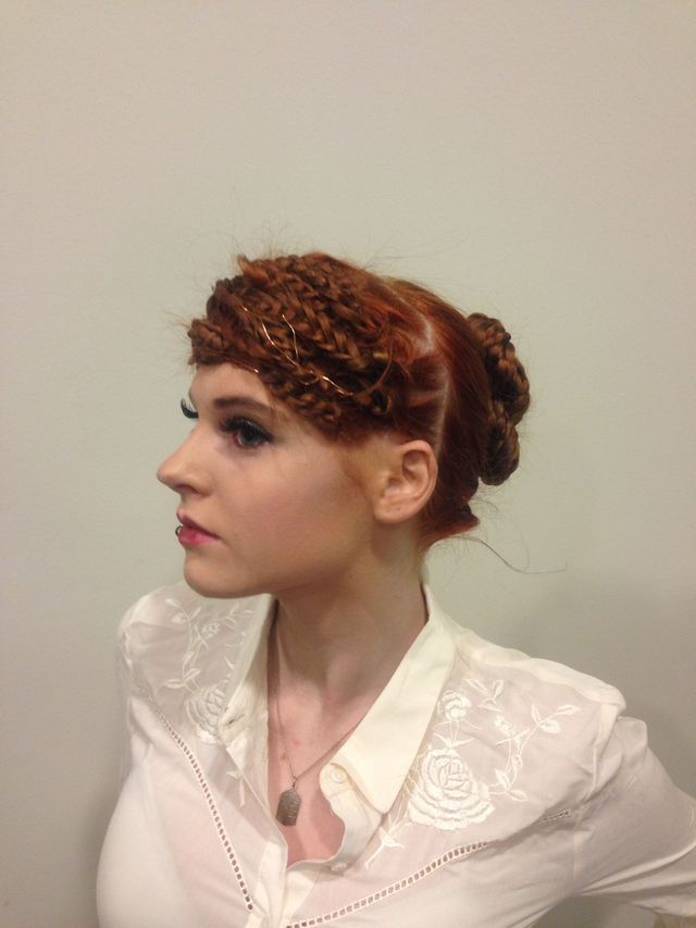 crochet updo 