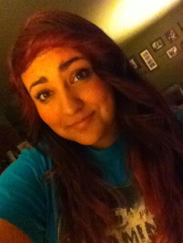 curled bangs 