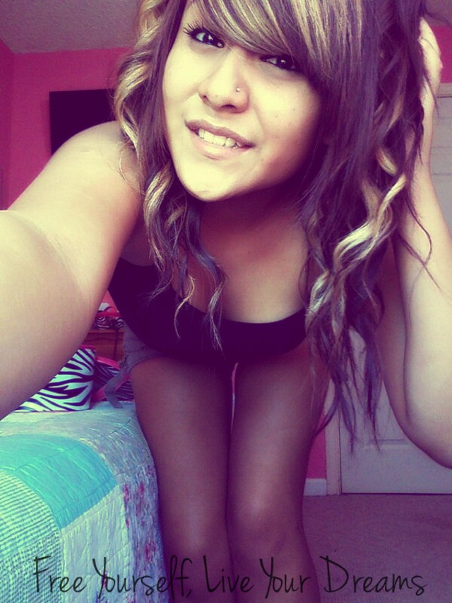 curled hair