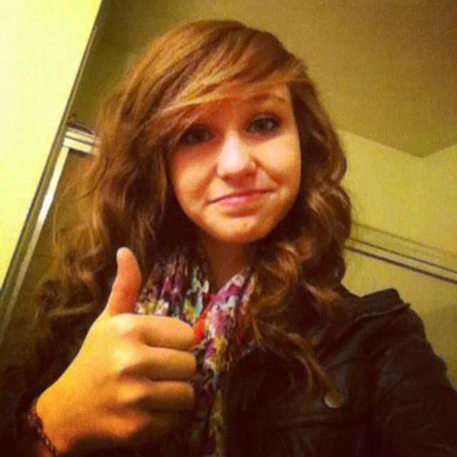 curled hair
