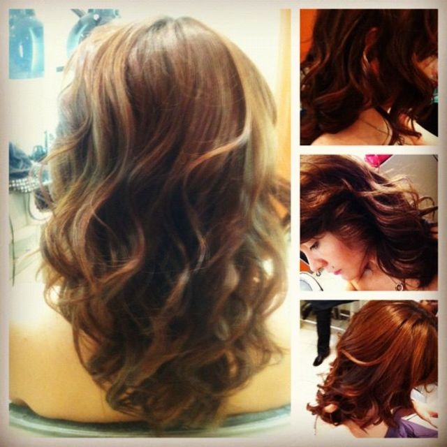 curls on self 