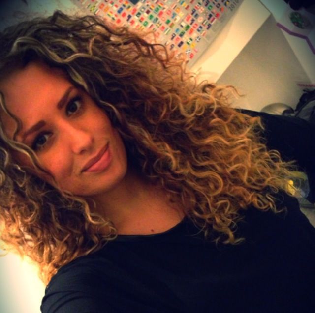 curly at work