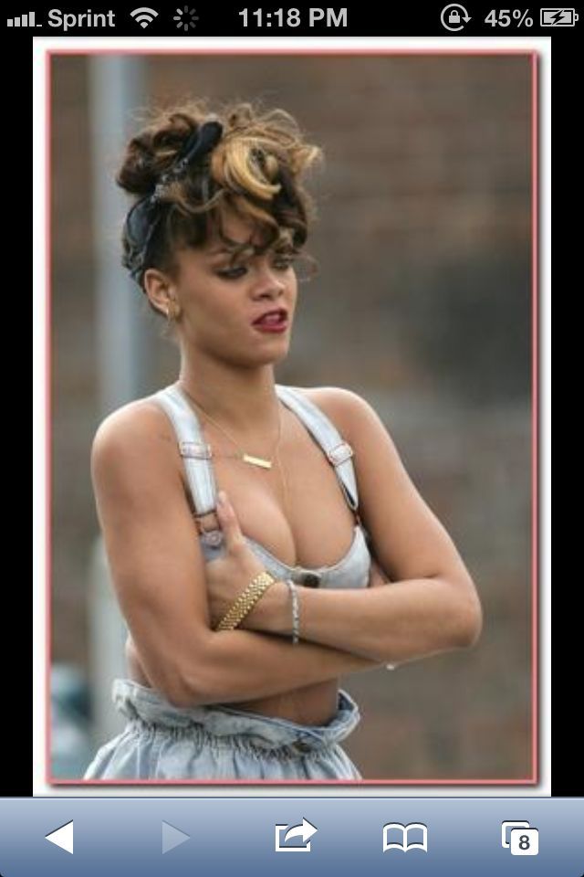 curly bandana updo