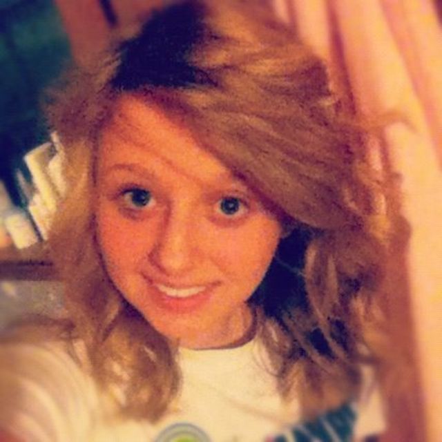 curly blond