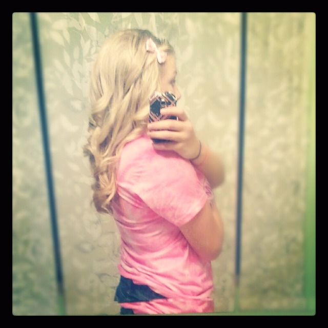 curly blonde