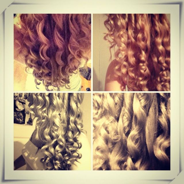 curly blonde