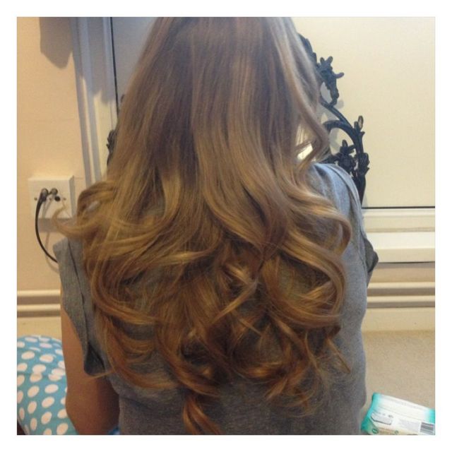 curly blowdry