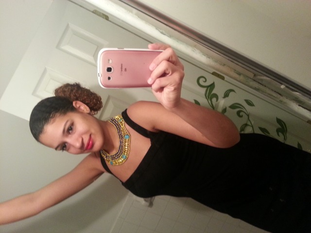 curly bun hair