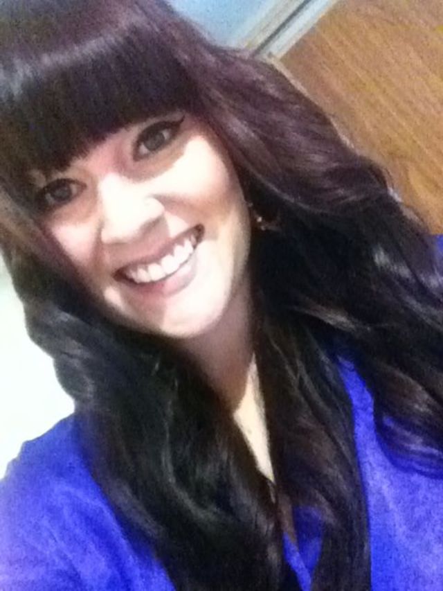 curly dark red