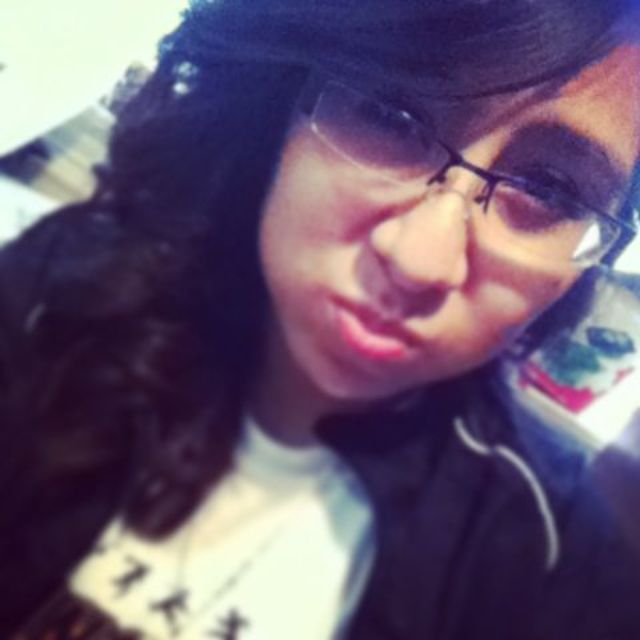 curly hair to side 