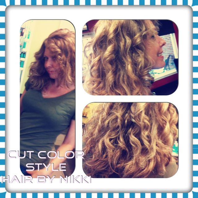 curly hair