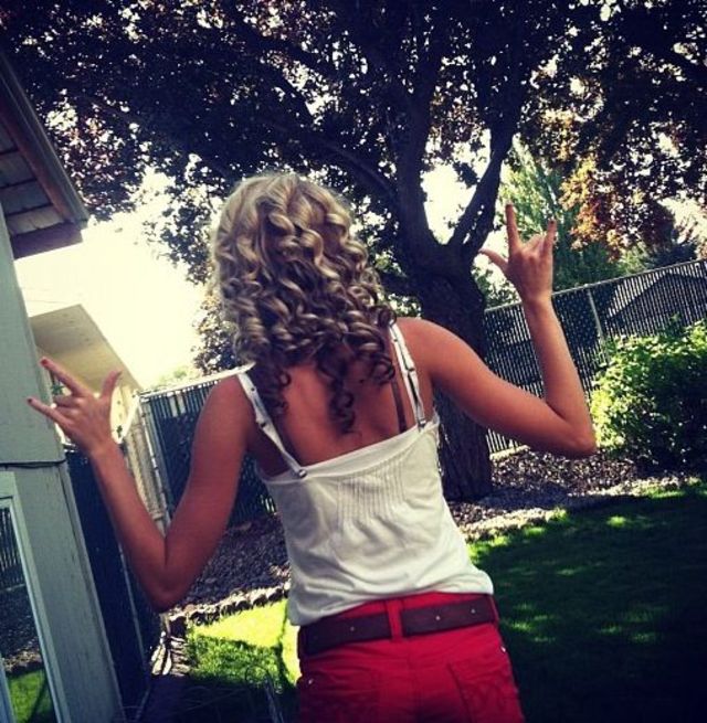 curly hair