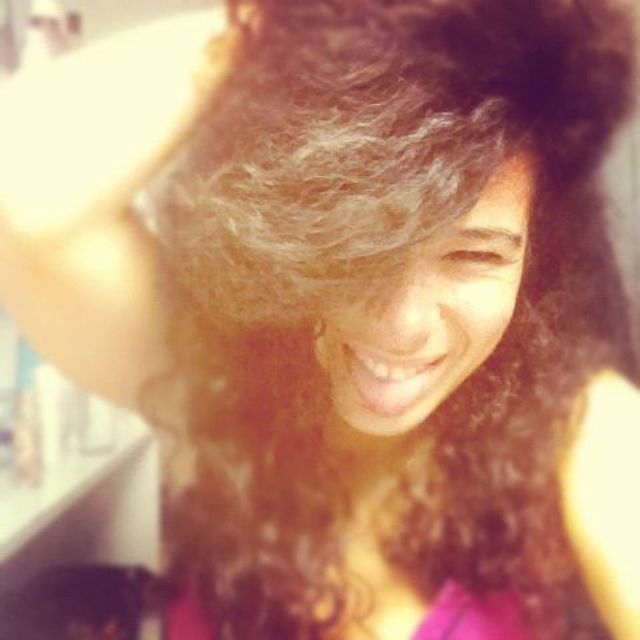 curly hair
