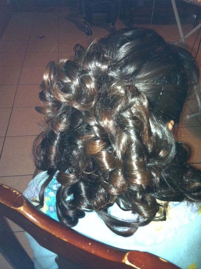 curly hair