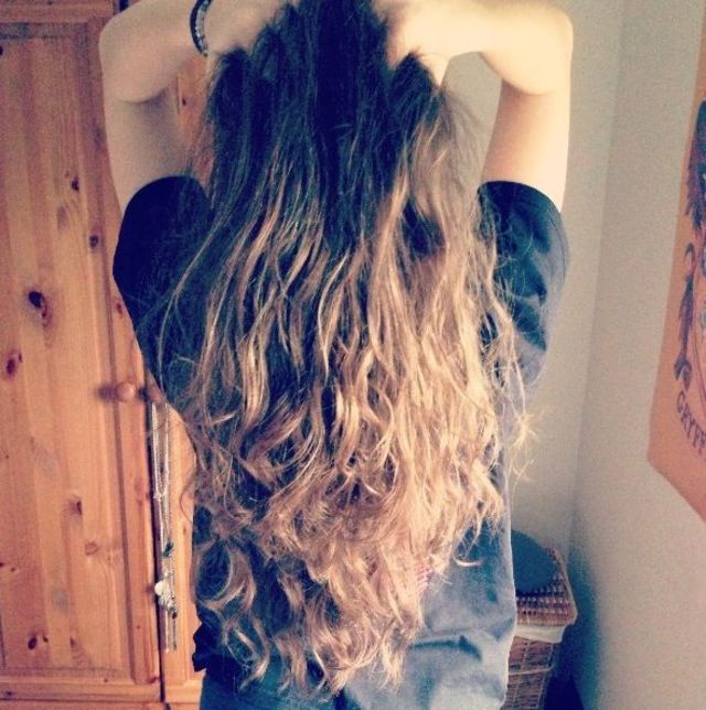 curly hair
