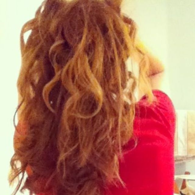 curly hair