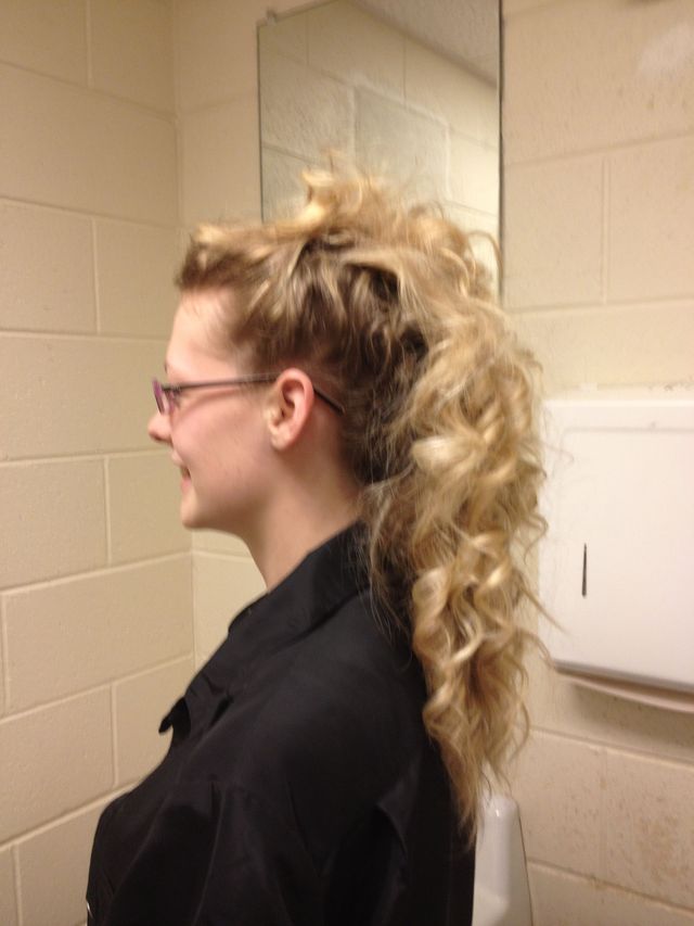 curly mohawk 