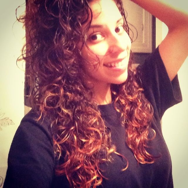 curly ombré 