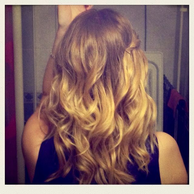 curly ombre