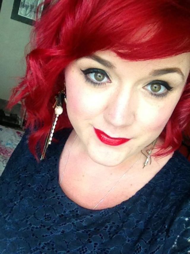 curly pink