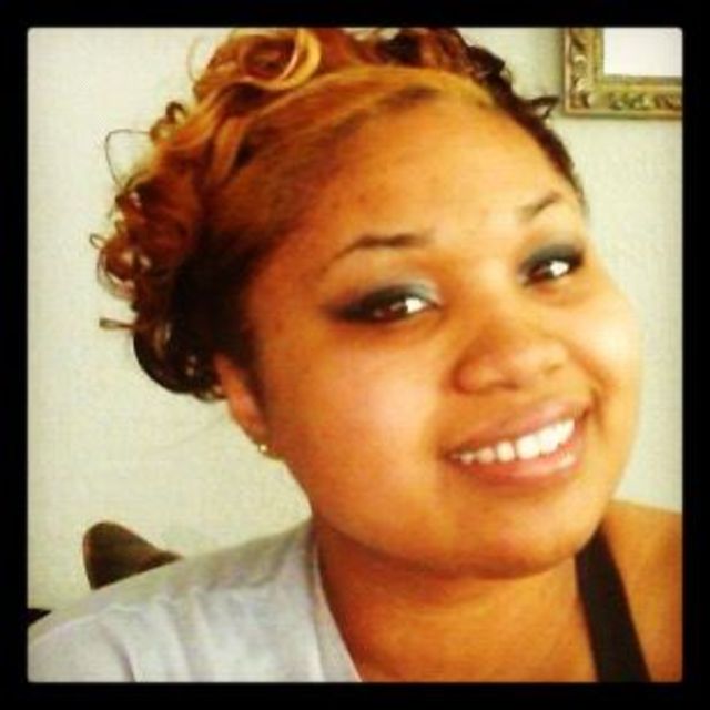 curly updo