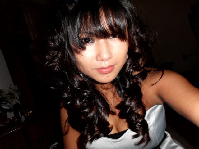 curly w/ bangs