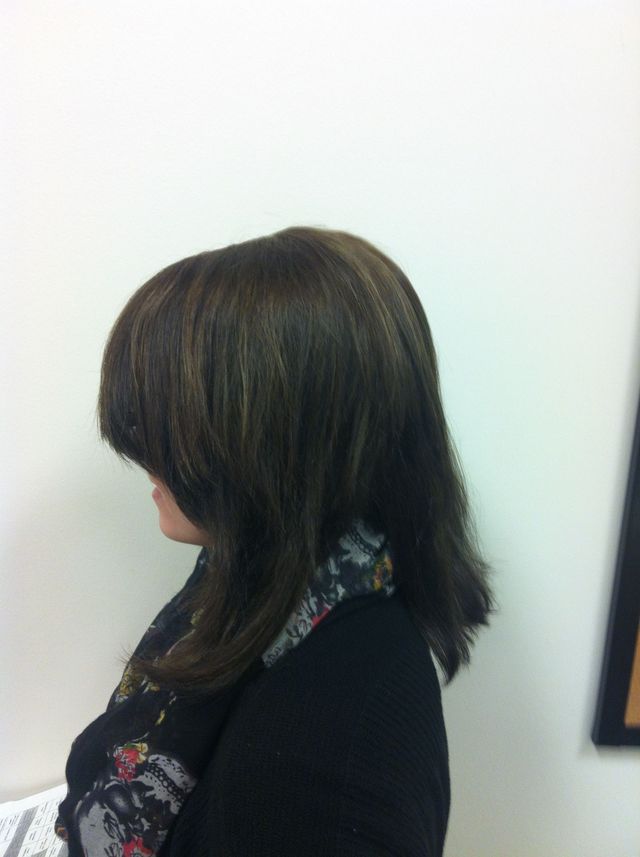cut color highlights