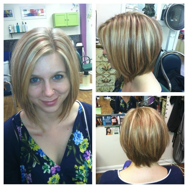 cute bob, angled