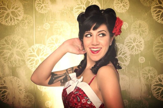 cute pin-up