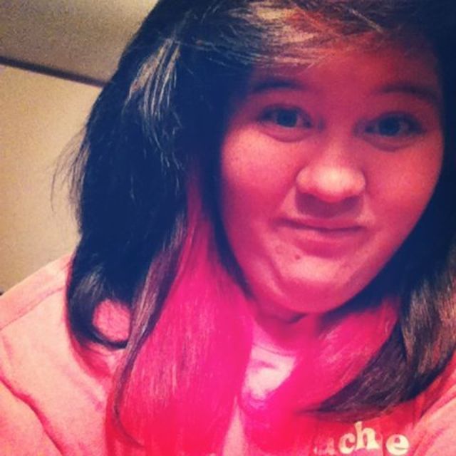 cute pink and dark brown