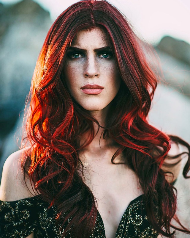 Red dream : hair by Anna Bianca 