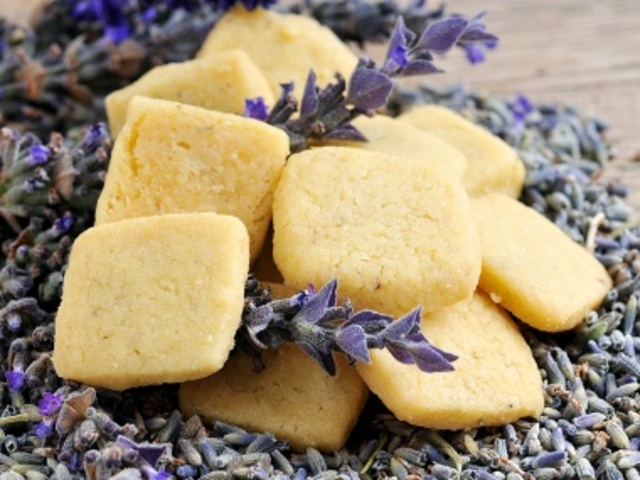lavender shortbread