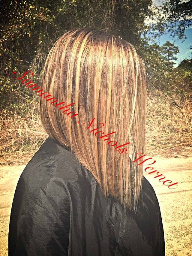 Long Bob and Baylayage by Samantha Nichols Wernet 