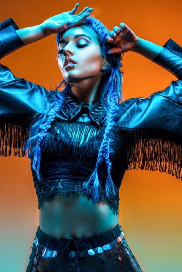 Editorial look created by Pure Hair for  Designer Chloe Dougan Jan/Feb earlier this year - Hair - pure - photography - Glenn Norwood