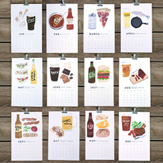 Food Beer Pairings Calendar