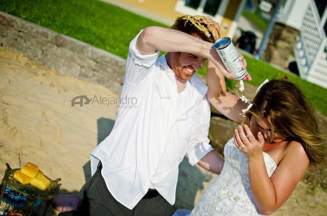 Trash the Dress Photo Shoot