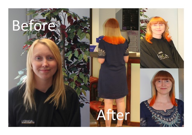 complete hair make over competiton winner 