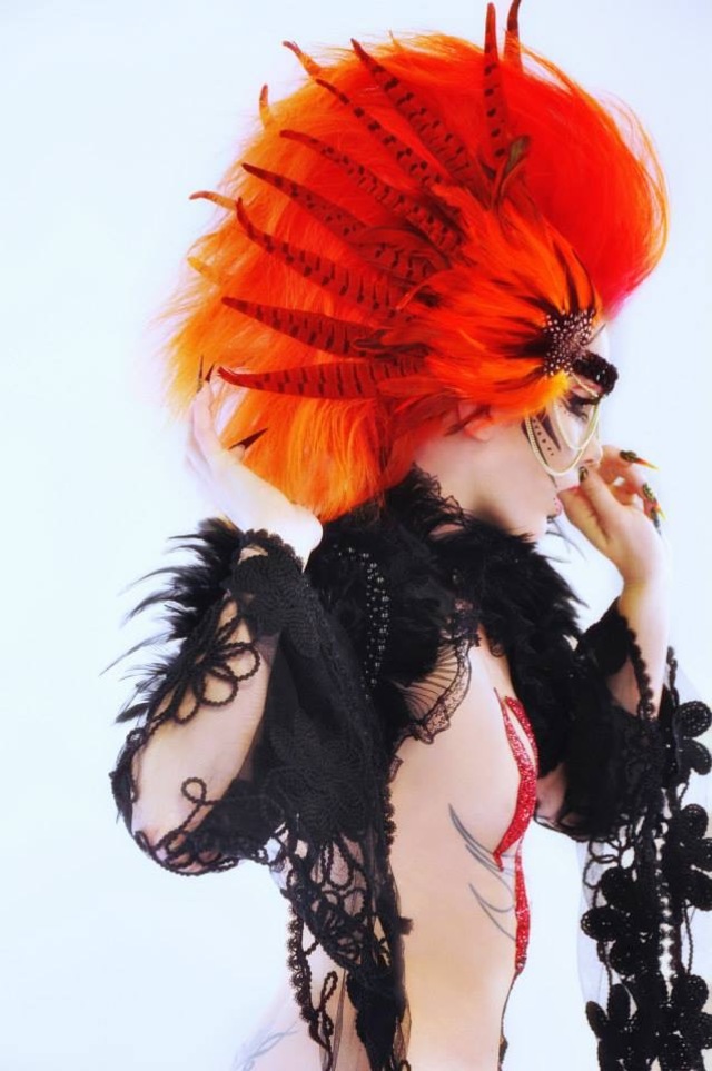 Fire  mohawk