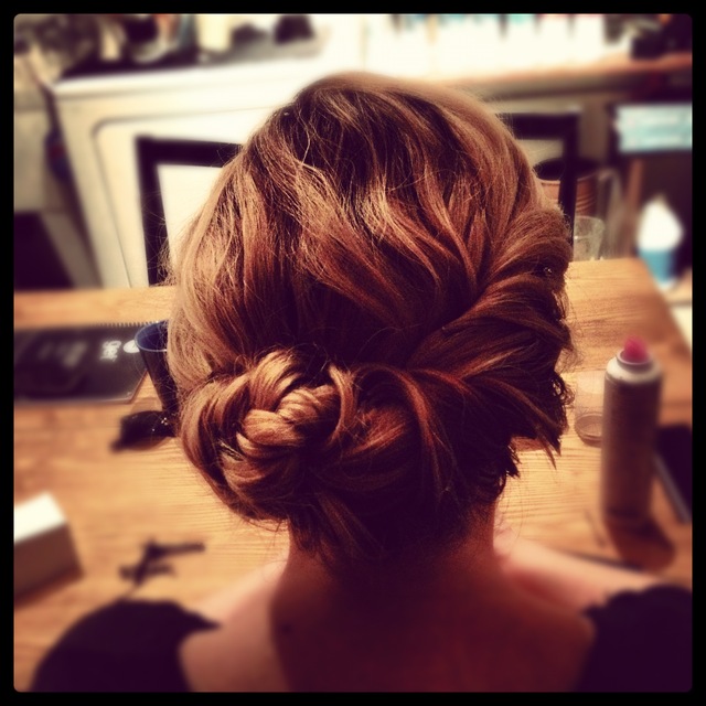 in salon 